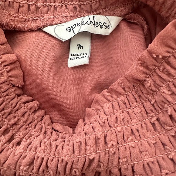 Speechless Women's Chiffon Short Sleeve Dress Medium, gently worn - Picture 3 of 5